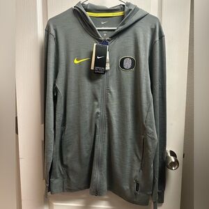 Nike Gray Lightweight Oregon Duck Jacket